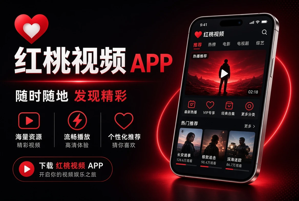红桃视频APP主题画面
